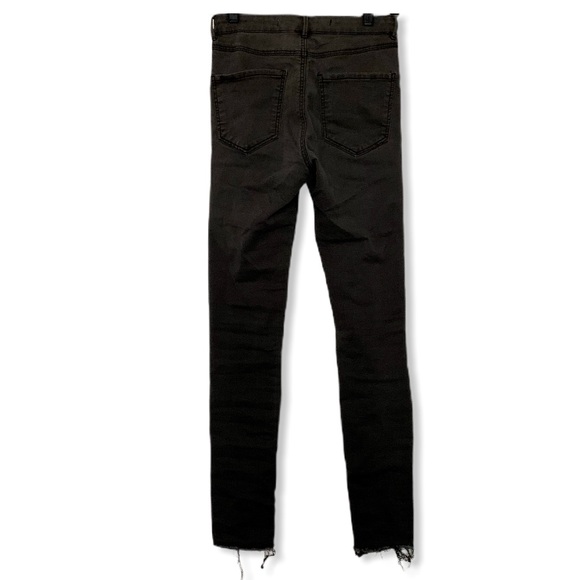 Zara High Rise Ripped Jeans - Picture 2 of 3